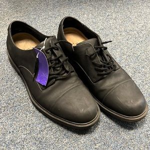 💜David Taylor Black Leather Shoes 11